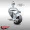 Service Caster 3 Inch SS Thermoplastic Rubber Swivel 12mm Threaded Stem Caster with Brake SCC-SSTS20S314-TPRB-TLB-M1215 - alternate 3
